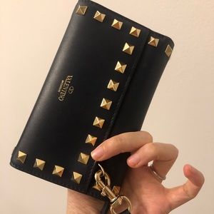 Valentino wristlet wallet